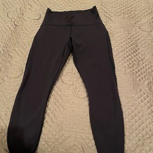 Size 4 lulu black leggings
